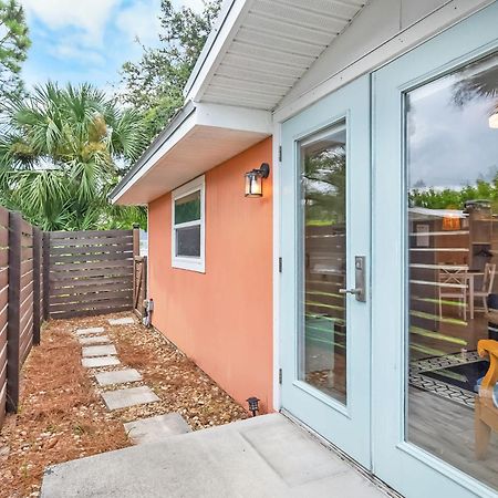 Coral Cottage, Stylish Studio Suite On Canal, Walkable To Beach, Private Parking St. Augustine Esterno foto
